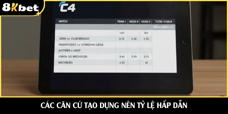 Các căn cứ tạo dựng nên tỷ lệ hấp dẫn