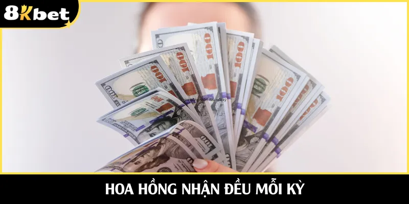 Hoa hồng nhận đều mỗi kỳ
